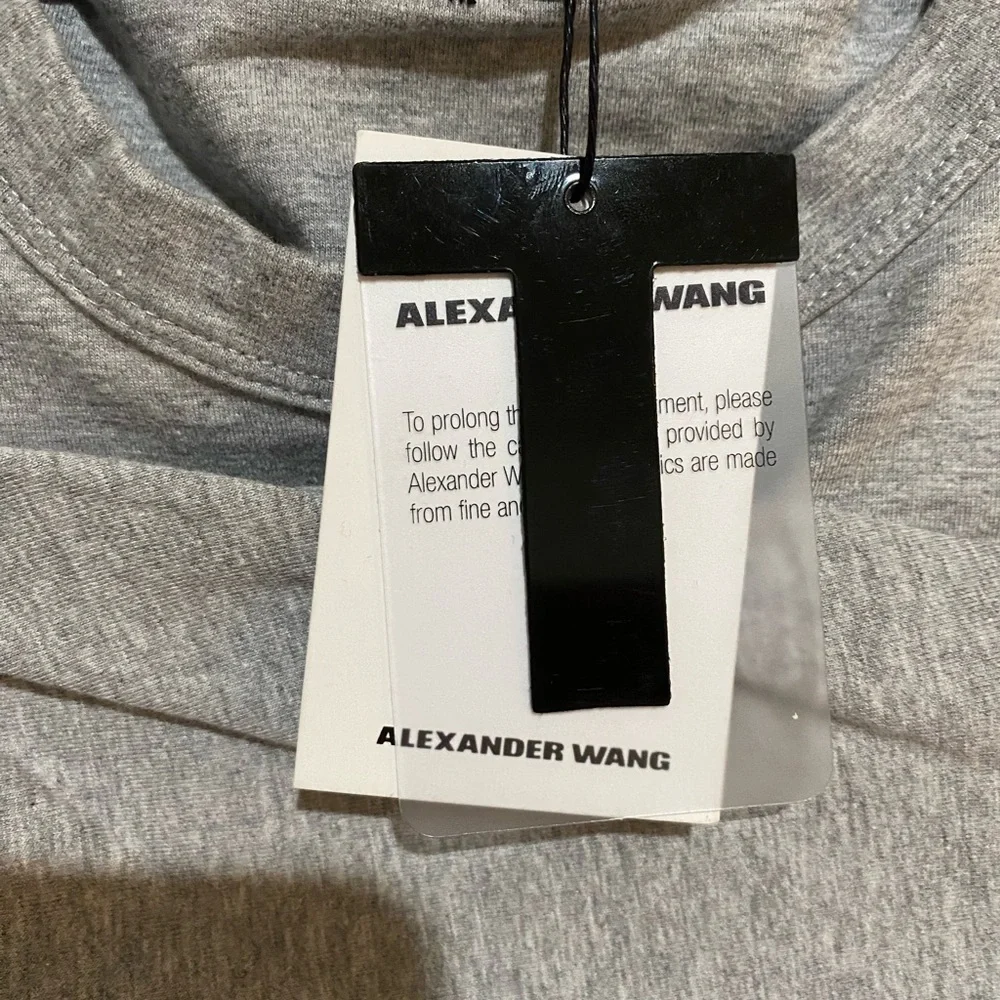 T By Alexander Wang Twist Cutout Dress New w Tags - Picture 6 of 7